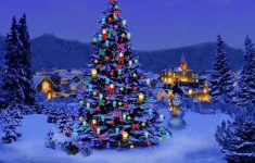 3d moving wallpaper |  desktop wallpapers: christmas tree lights