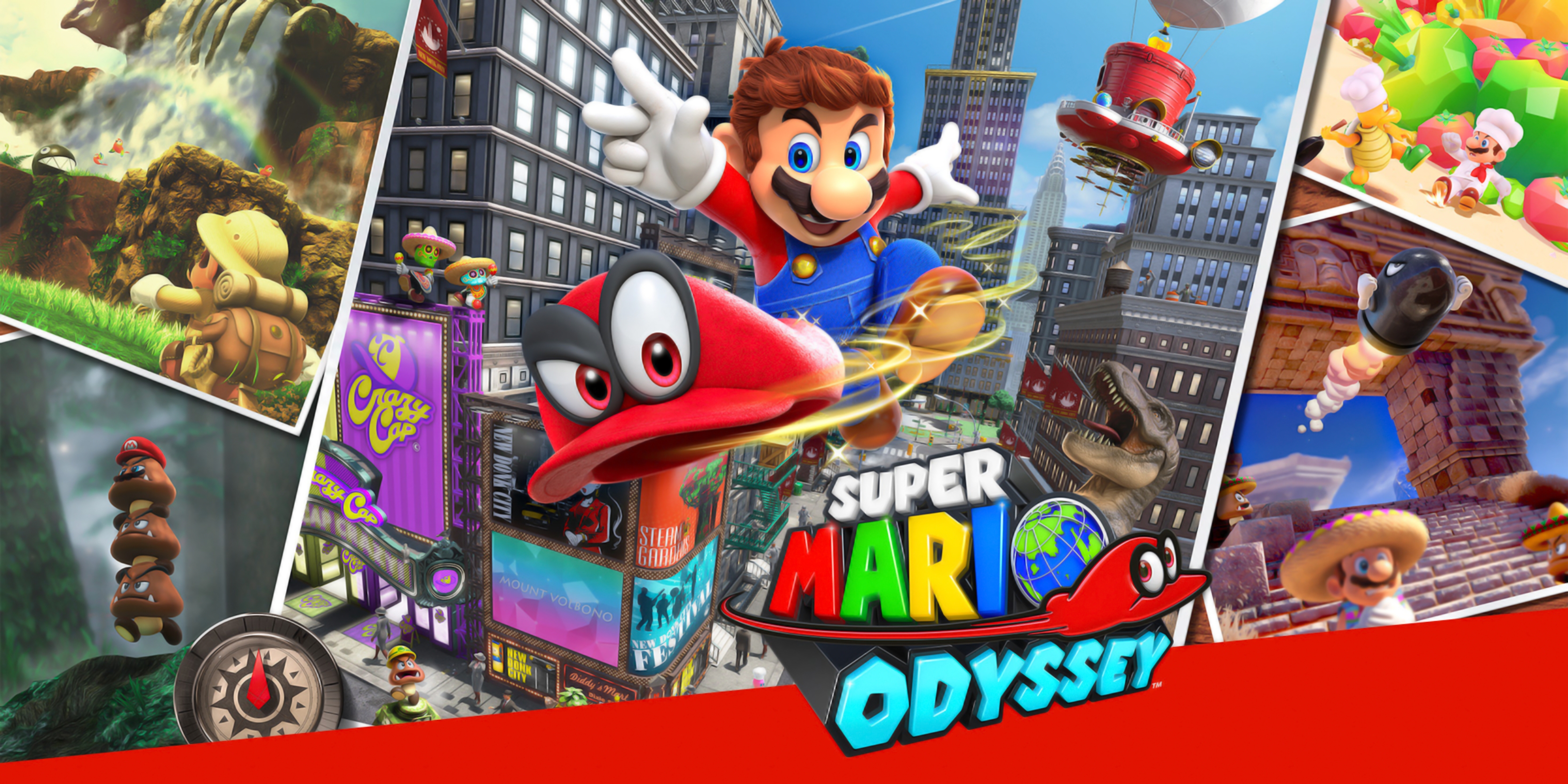 Super Mario Odyssey PC Wallpaper