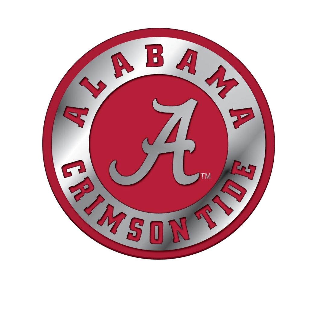 10 Latest Crimson Tide Logo Images FULL HD 1920×1080 For PC Desktop 2024 free download alabama solid metal chrome color emblem alabama crimson tide 1024x1024