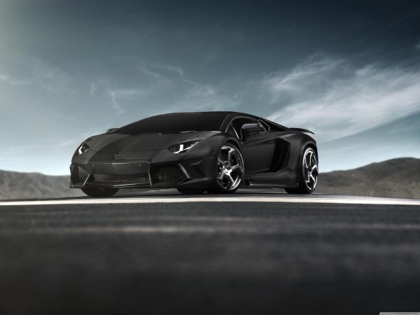 10 Best Lamborghini Aventador Matte Black Wallpaper FULL HD 1920×1080 ...