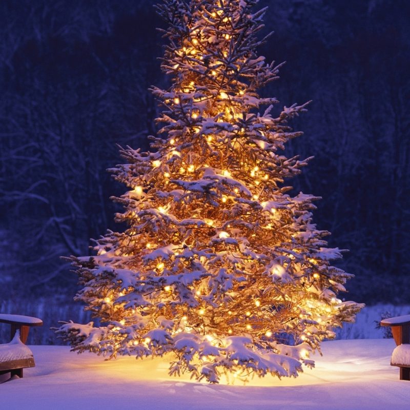 10 Best Christmas Tree Snow Wallpaper Hd FULL HD 1920×1080 For PC ...