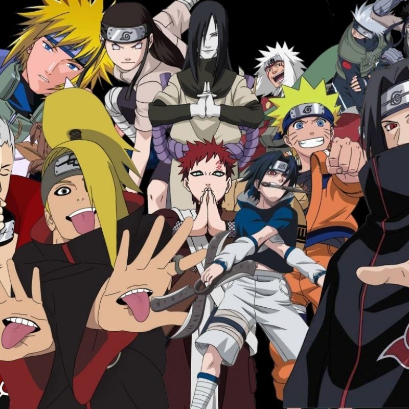 10 Most Popular Naruto All Characters Wallpaper FULL HD 1920×1080 For ...