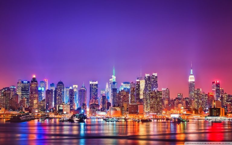 New York City Skyline At Night E29da4 4k Hd Desktop   For 4k 7 768x480 